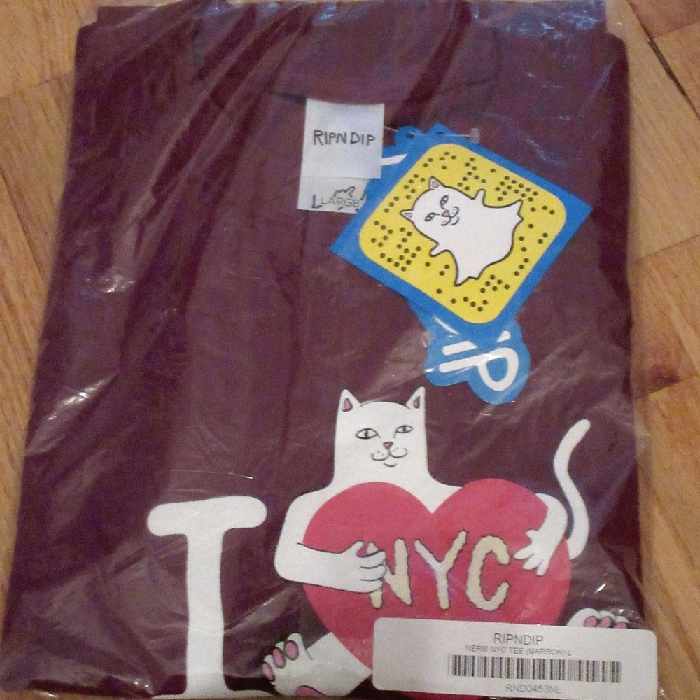 I Love NYC RipnDip tshirt BRAND NEW